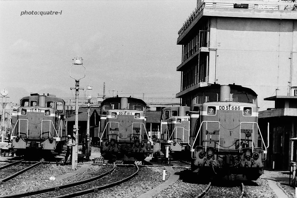 昭和50年高崎第一機関区