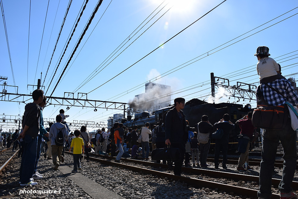 「高崎鉄道ふれあいデー」で大人気のD51498